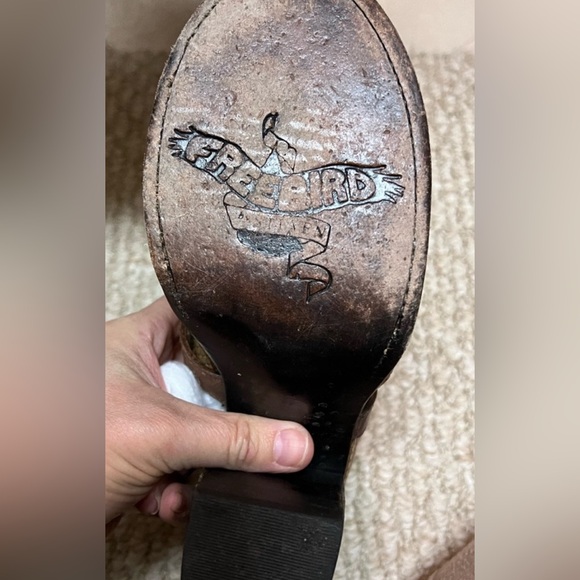 Freebird by Steven RATTLE booties, size 8 - Picture 9 of 10